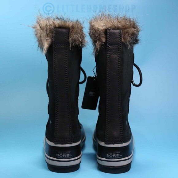 NWT! Sorel Joan of Arctic Waterproof Snow Boot, Black, Gray, Size 6.5 - Picture 5 of 7